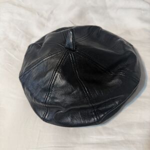 Leather Beret